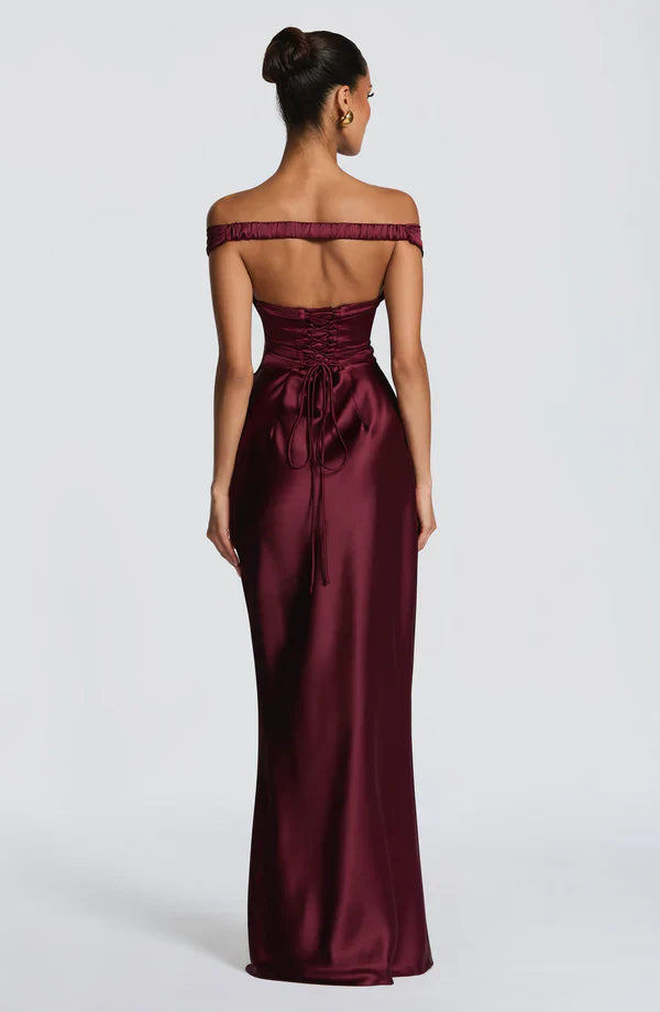Atalya - Dress bordeaux