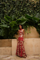 Roseline - Dress red roses