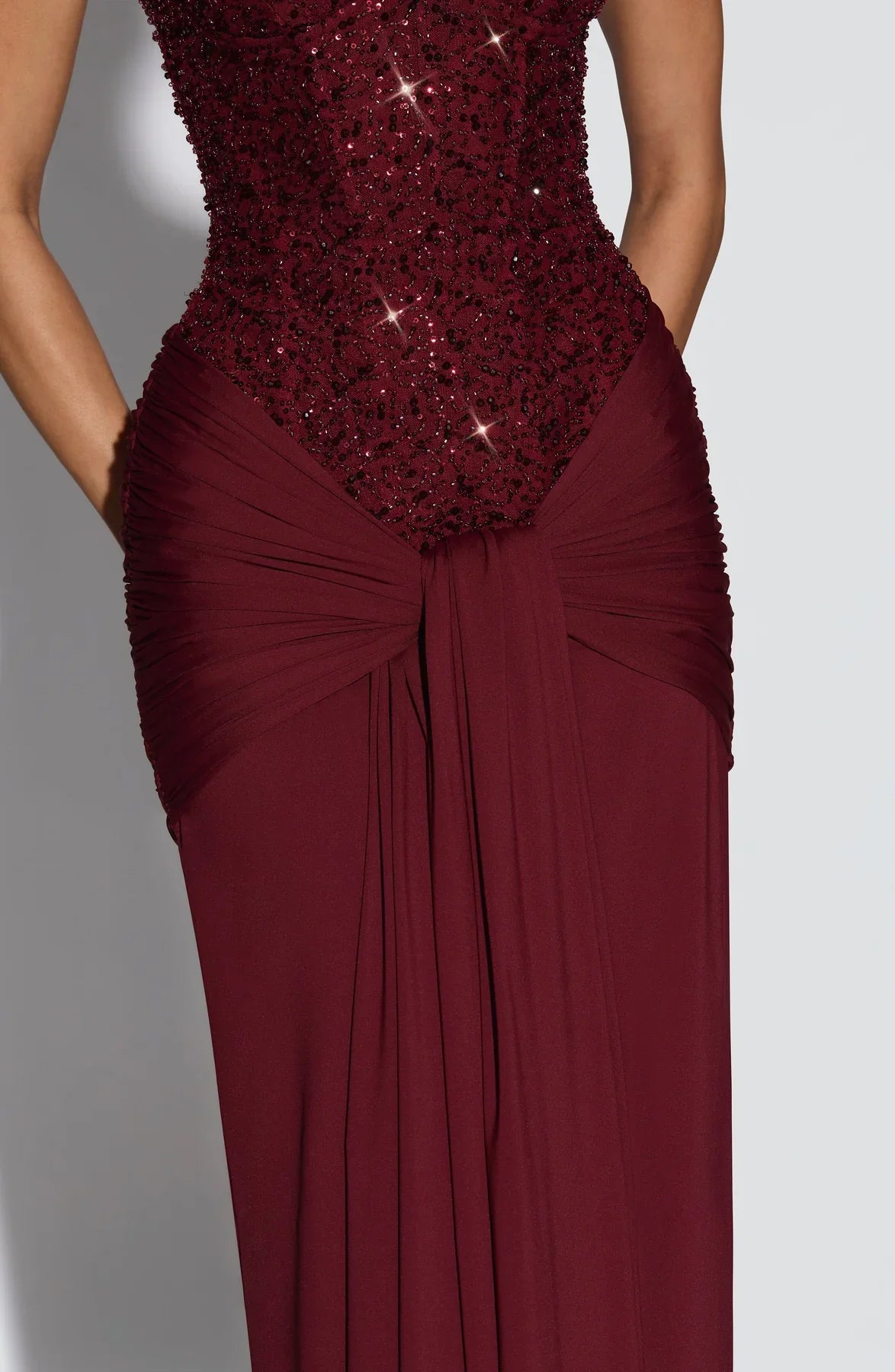 Alessia - Draped Dress