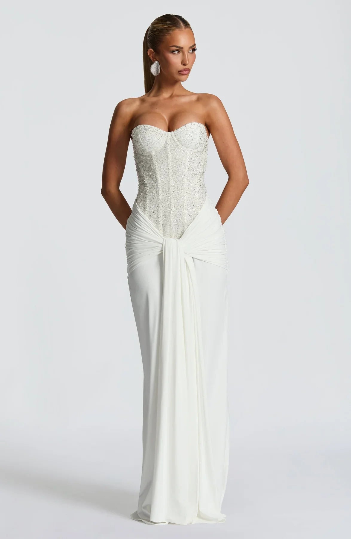 Alessia - Draped Dress