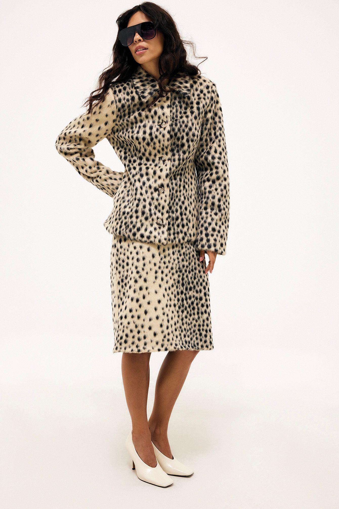Valentina Leopard Coat