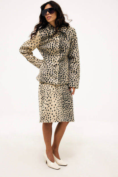 Valentina Leopard Coat