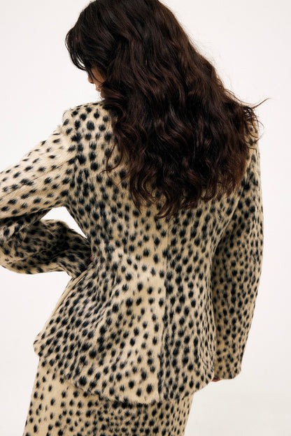 Valentina Leopard Coat