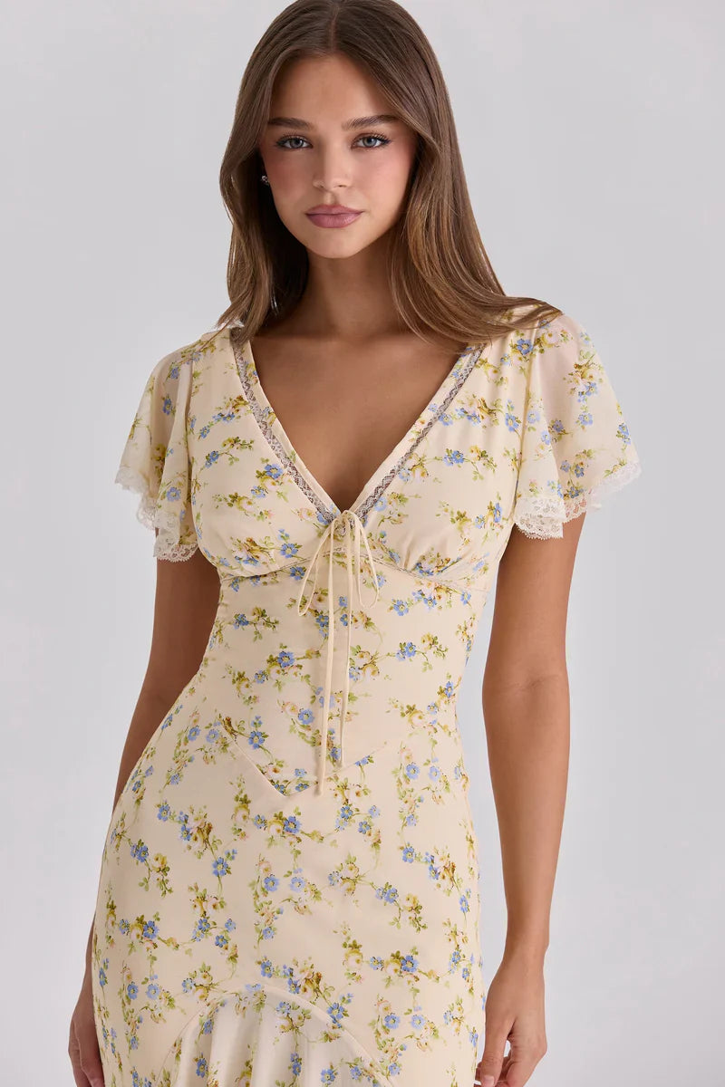 Mina - Dress soft bloom