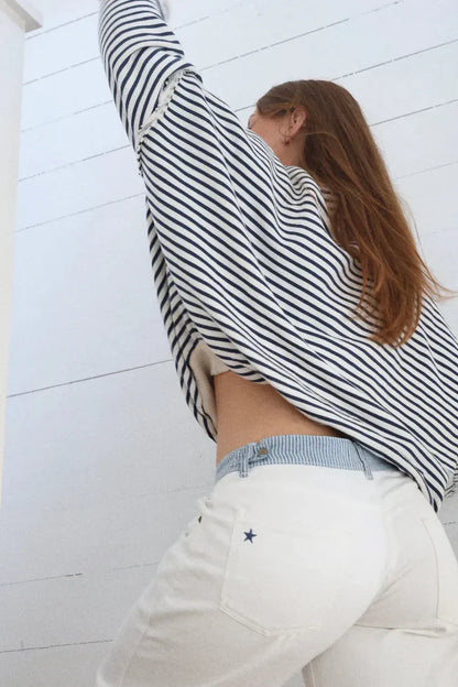 Elena - White Jeans