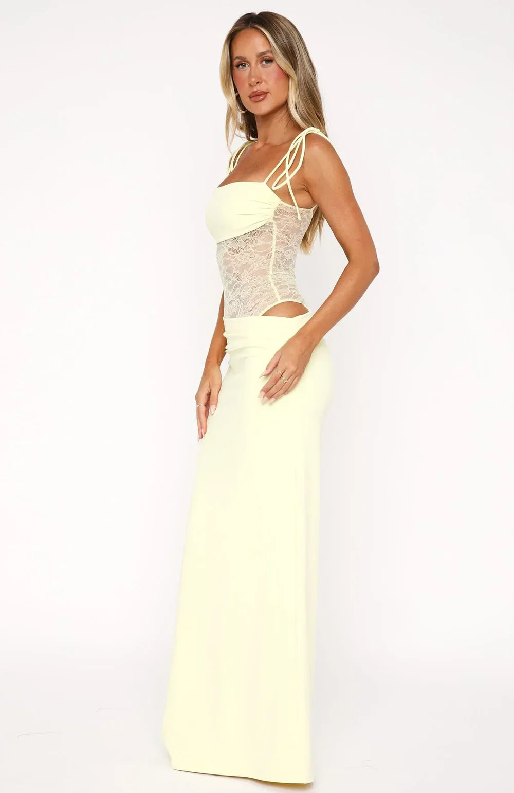 Shannah Lace Maxi Dress