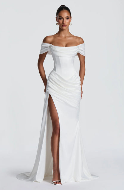 Celestia - Dress ivory pearl