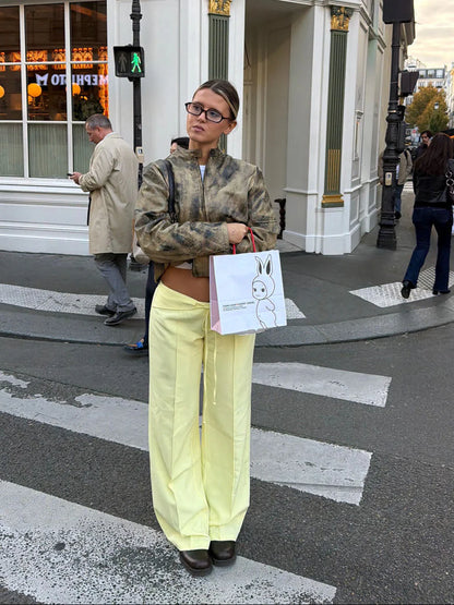 Solène - Pants butter yellow