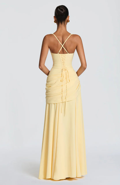 Serenna Dress lemon veil