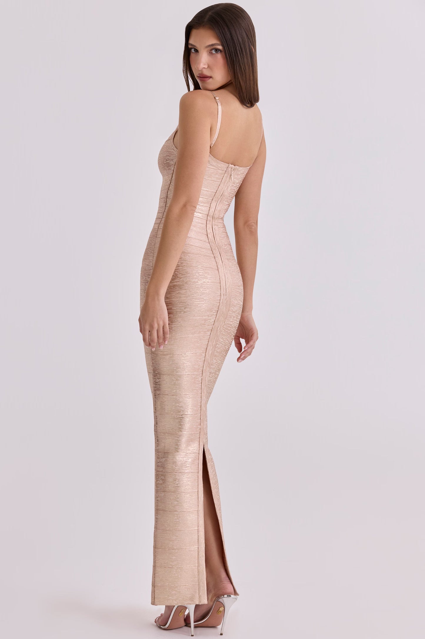 Auréa - Dress liquid gold