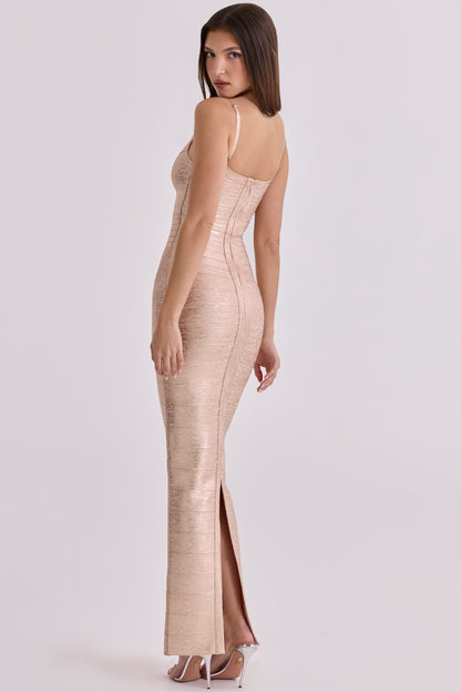 Auréa - Dress liquid gold