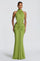 Delgery - Dress olive sculpt