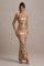 Floria - Dress shiny bloom