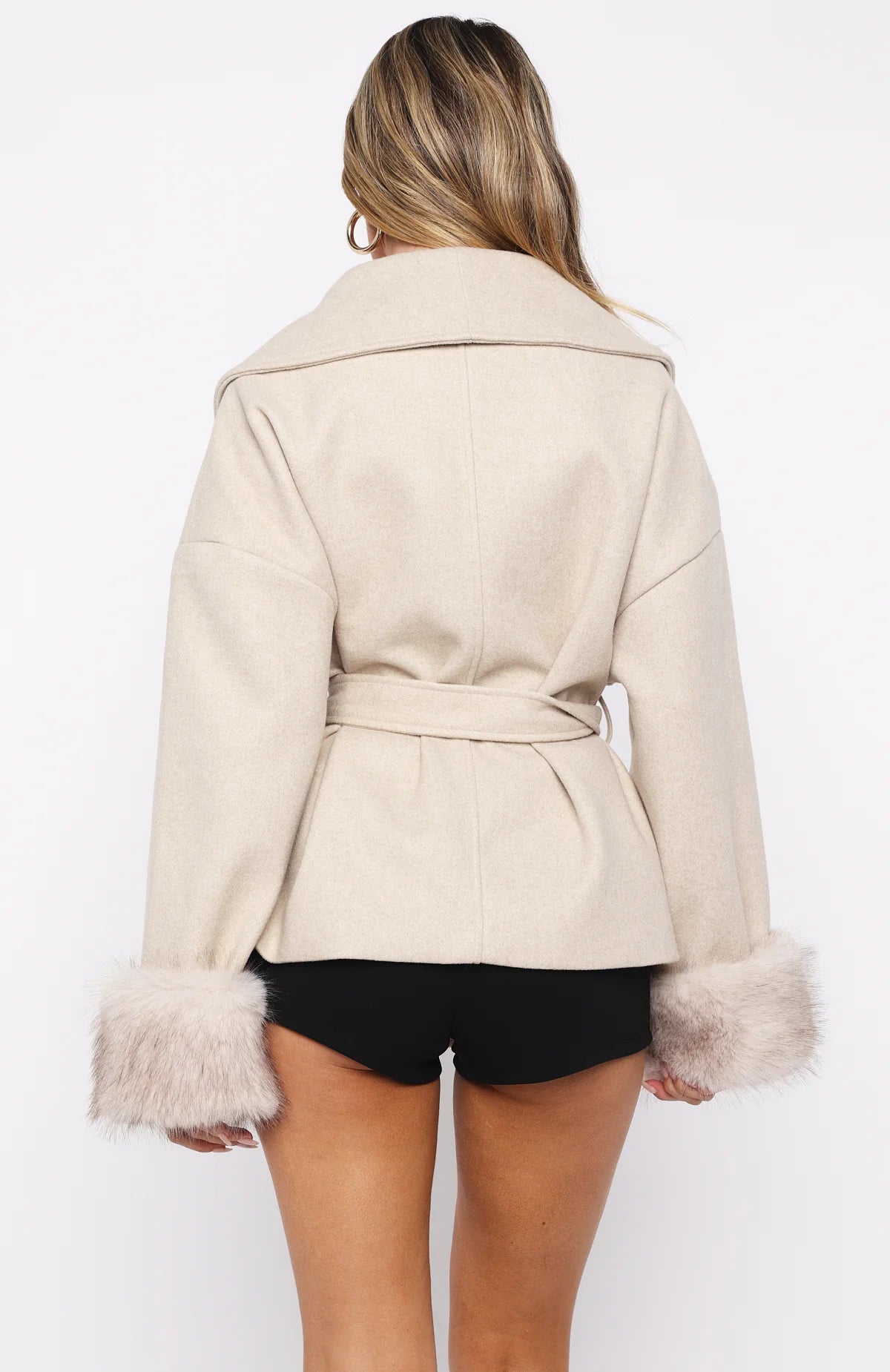 Aurora Fur Cuff Jacket